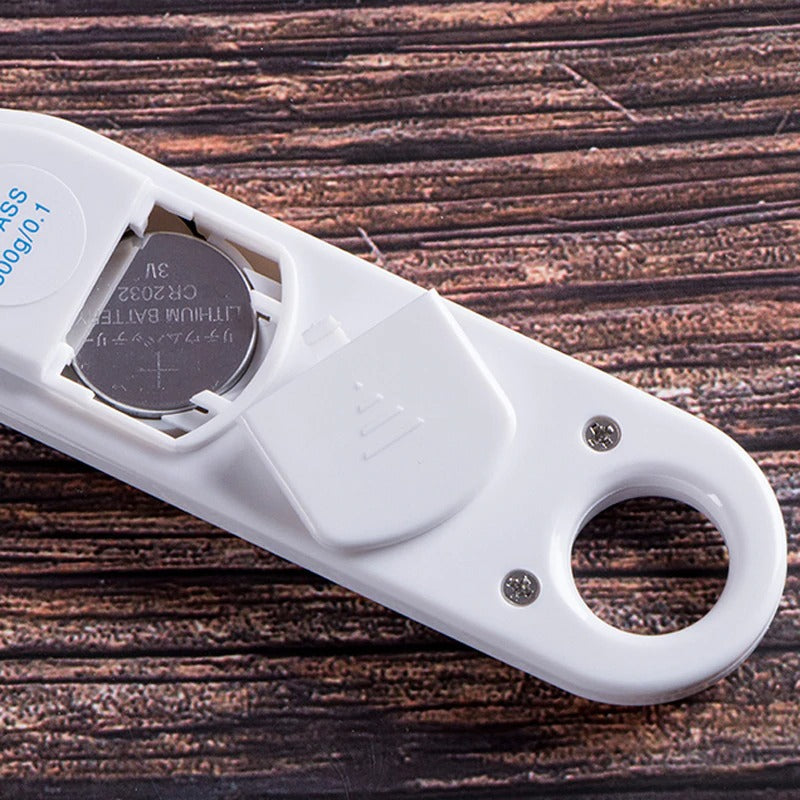 Digital kitchen spoon scale for spices coffee and baking