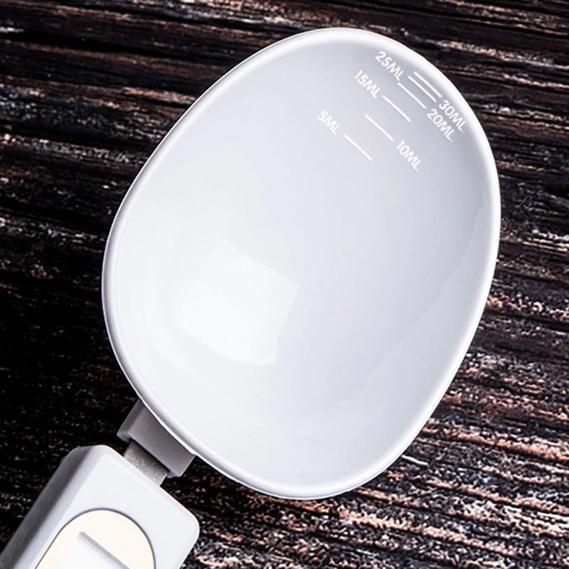 Electronic measuring spoon dimensions and details