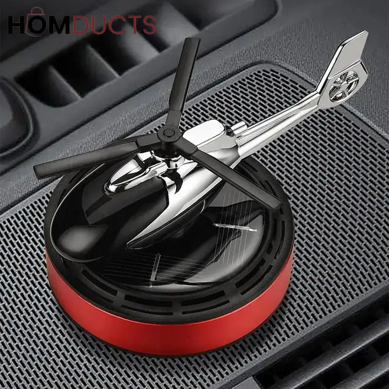Helicopter style solar dashboard fragrance diffuser product view